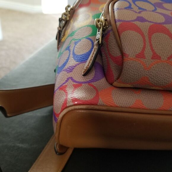 Coach Rainbow Backpack - Picture 9 of 9